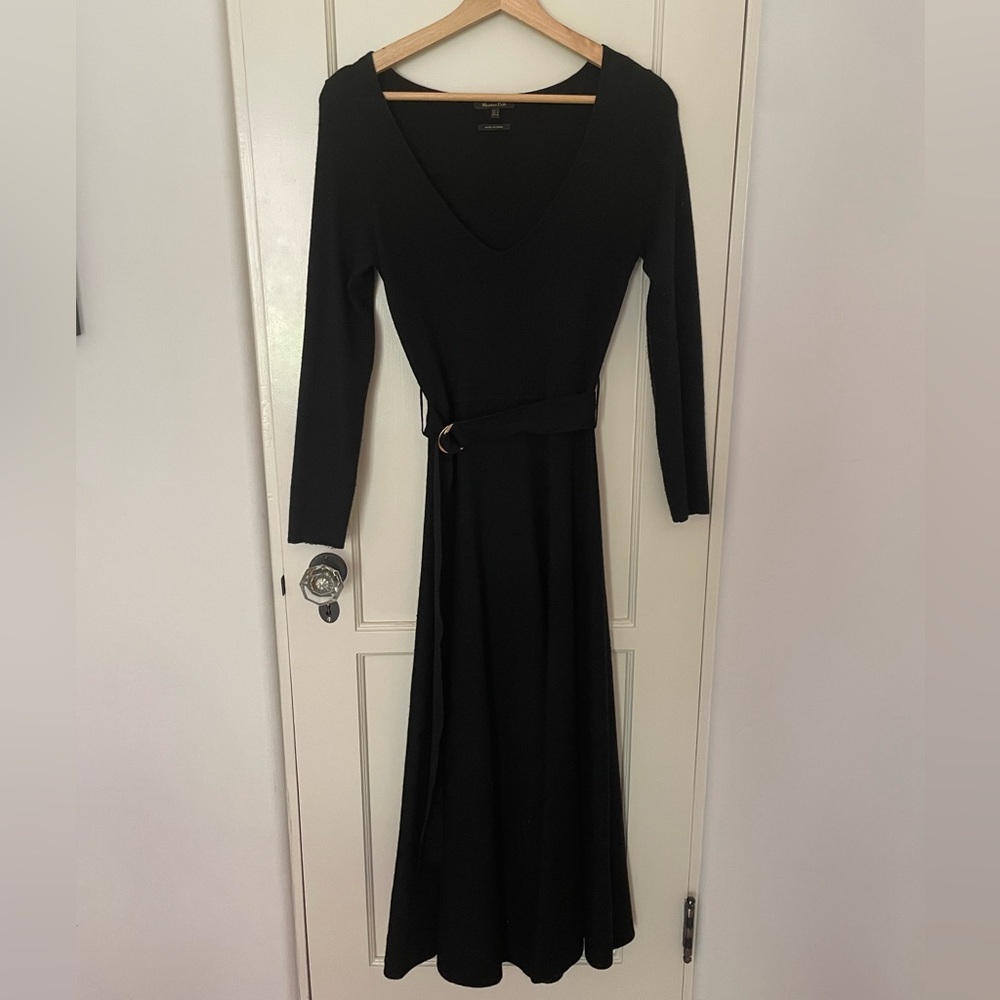 Massimo dutti wool dress